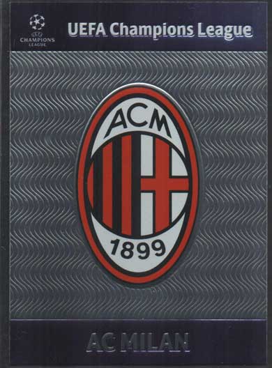 Club Badges, 2012-13 Adrenalyn Champions League Update, AC Milan