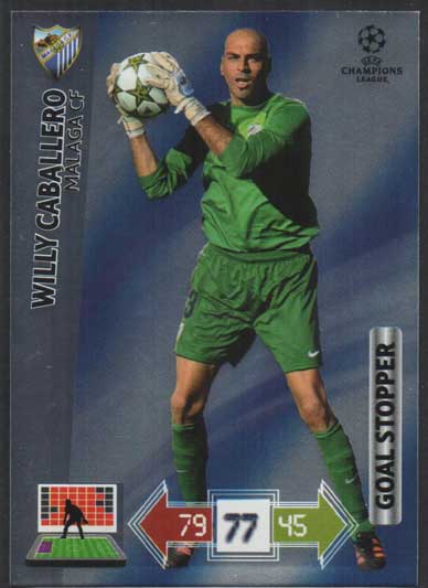 Goal Stopper, 2012-13 Adrenalyn Champions League Update, Willy Caballero