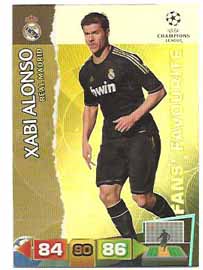 Fans Favourite, 2011-12 Adrenalyn Champions League, Xabi Alonso