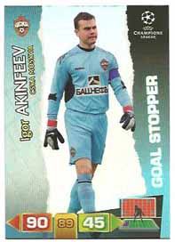 Goal Stopper, 2011-12 Adrenalyn Champions League, Igor Akinfeev