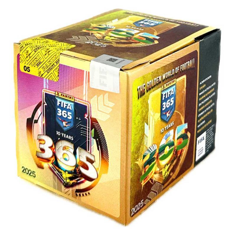 Hel Box (36 paket) 2025 Panini FIFA 365 Stickers (Klisterbilder)