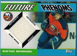 Mattias Weinhandl 2003-04 Topps Traded Future Phenoms #FPMW