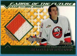 Mattias Weinhandl 2002-03 Bowman YoungStars Jerseys #MW