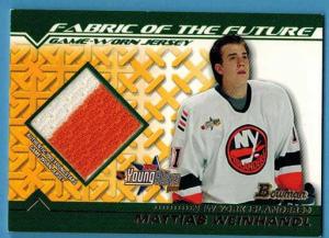 Mattias Weinhandl 2002-03 Bowman YoungStars Jerseys #MW