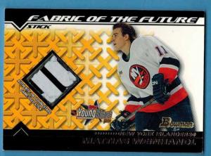 Mattias Weinhandl 2002-03 Bowman YoungStars Sticks #MW