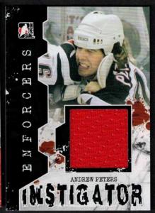 Andrew Peters 2011-12 ITG Enforcers Instigator Jerseys #I49
