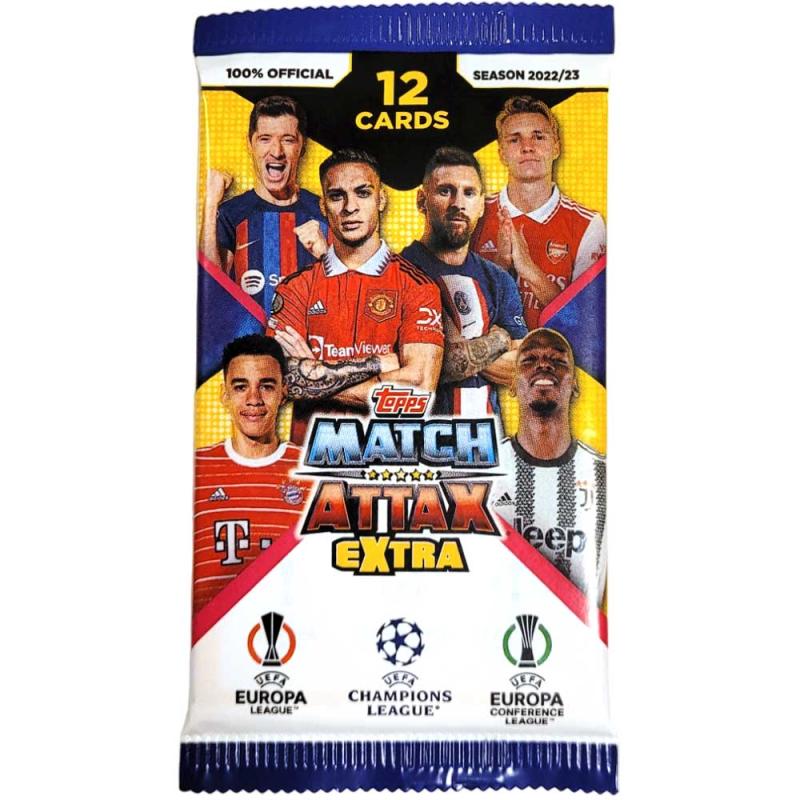 1st Paket 2022-23 Topps Match Attax EXTRA (Champions League mfl)
