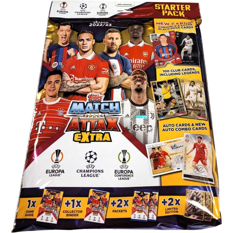 Starter Pack - 2022-23 Topps Match Attax EXTRA (Champions League and more)