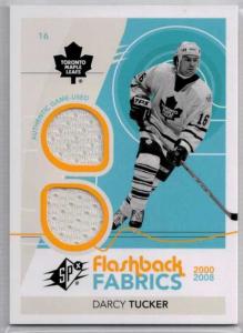Darcy Tucker 2010-11 SPx #207 Flashback Fabrics Jersey