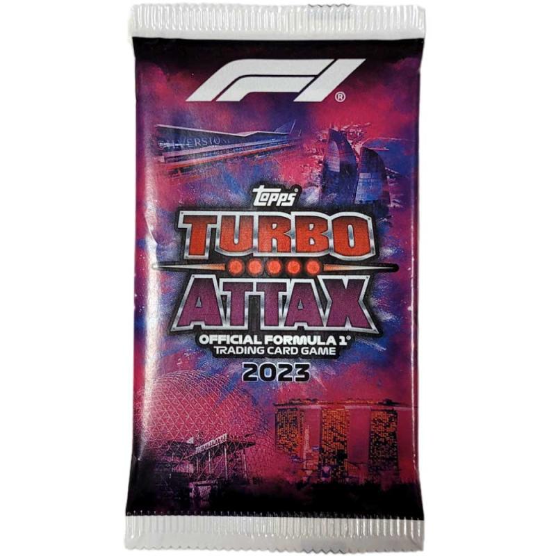 1 Pack (10 cards), Topps Turbo Attax 2023 Formula 1 Trading Card Game