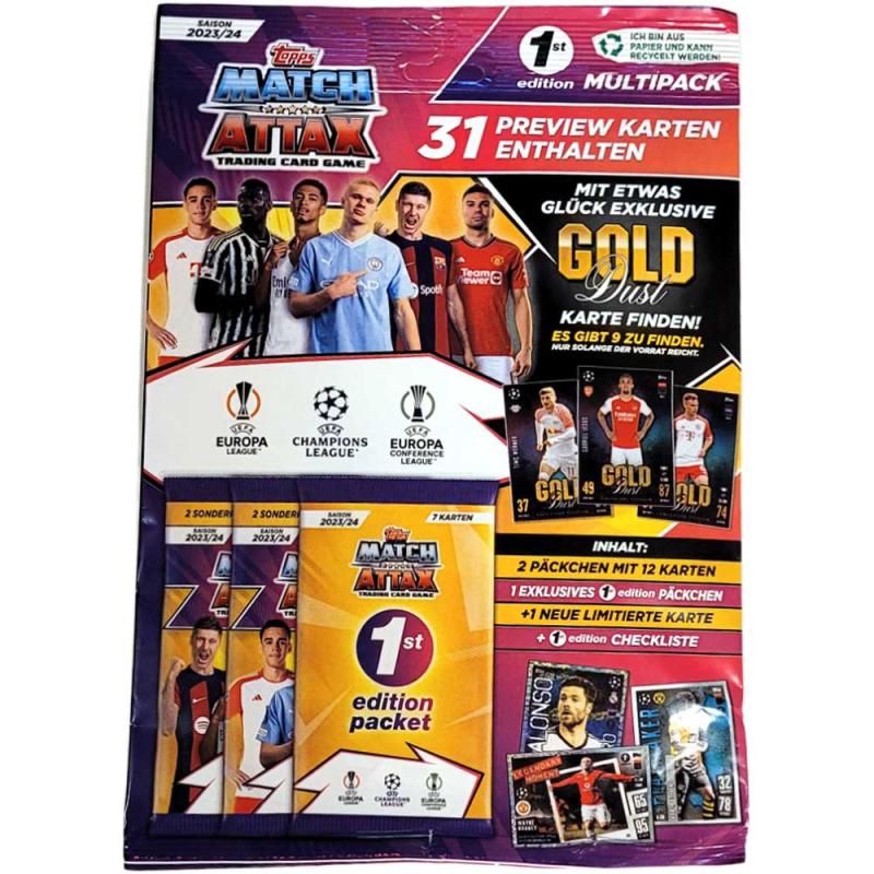 Multi Pack [1st Edition] - 2023-24 Topps Match Attax (Champions League mfl)