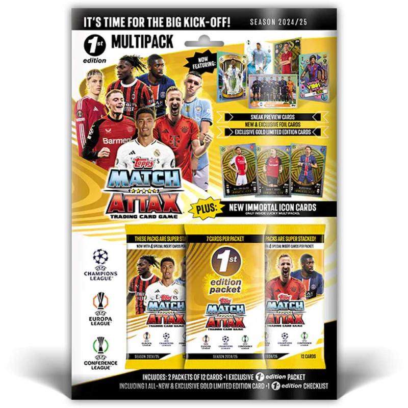 1st Multi Pack [1st Edition] - 2024-25 Topps Match Attax (Champions League mfl)