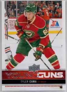 Tyler Cuma 2012-13 Upper Deck #228 Young Guns RC