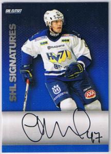2008-09 SHL Signatures s.2 #08 Lance Ward HV71