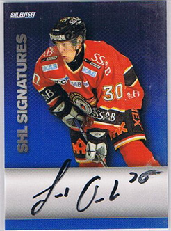 2008-09 SHL Signatures s.2 #12 Linus Omark Luleå Hockey