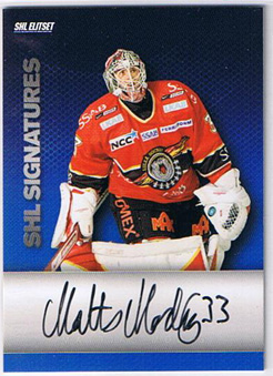 2008-09 SHL Signatures s.2 #13 Mattias Modig Luleå Hockey