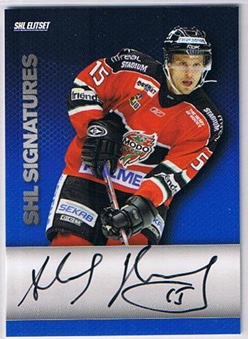 2008-09 SHL Signatures s.2 #14 Andreas Salomonsson MODO Hockey