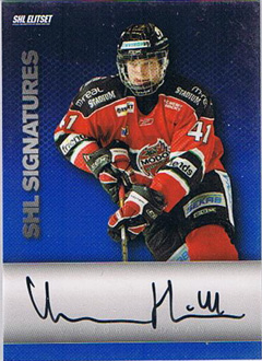 2008-09 SHL Signatures s.1 #12 Victor Hedman MODO Hockey