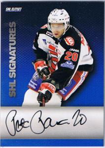 2008-09 SHL Signatures s.1 #16 Petri Pakaslahti Södertäje SK