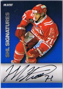 2008-09 SHL Signatures s.1 #17 Jonathan Hedström Timrå IK