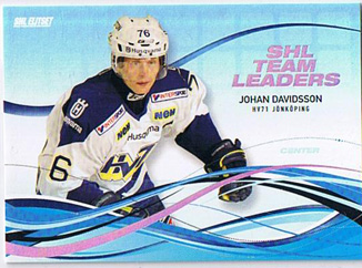 2008-09 SHL s.1 Team Leaders #05 Johan Davidsson HV71