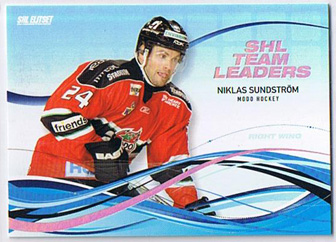 2008-09 SHL s.1 Team Leaders #08 Niklas Sundstrom MODO
