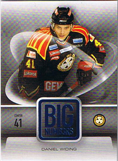 2008-09 SHL s.1 Big Numbers #01 Daniel Widing Brynäs