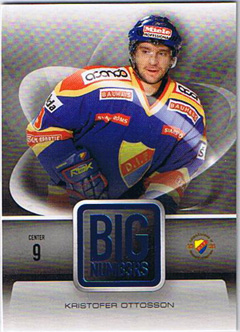2008-09 SHL s.1 Big Numbers #02 Kristofer Ottosson Djurgården