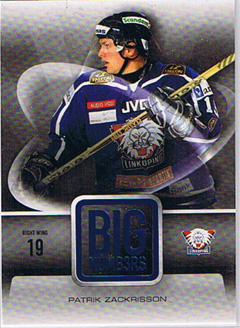 2008-09 SHL s.1 Big Numbers #06 Patrik Zackrisson Linköping HC