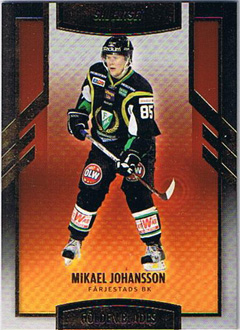 2008-09 SHL s.2 Golden Blades #04 Mikael Johansson Färjestads BK