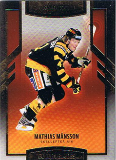 2008-09 SHL s.2 Golden Blades #10 Mathias Månsson Skellefteå AIK