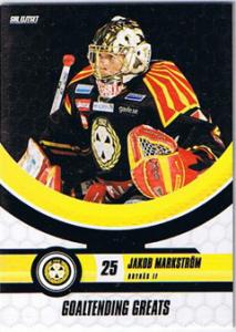2008-09 SHL s.2 Goaltending Greats #01 Jacob Markstrom Brynäs IF