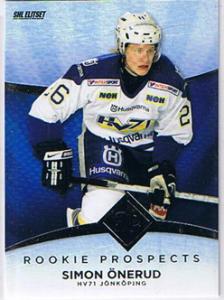2008-09 SHL s.2 Rookie Prospects #05 Simon Önerud HV71