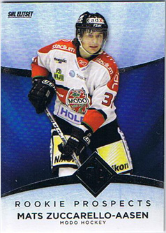 2008-09 SHL s.2 Rookie Prospects #08 Mats Zuccarello-Aasen MODO Hockey