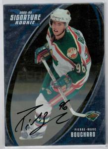 P-M Bouchard 2002-03 BAP Signature Series Autographs #196
