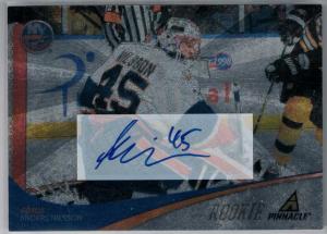 Anders Nilsson 2011-12 Pinnacle Ice Breakers Autographs #302