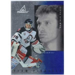 D.Hasek/C.Joseph 1997-98 Pinnacle Team Pinnacle Parallel #2  [Silver på Hasek]