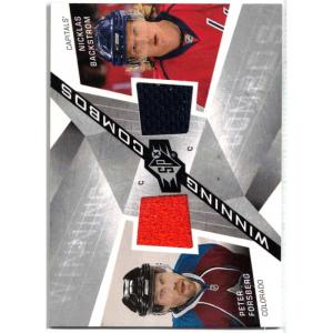 Peter Forsberg / Nicklas Bäckström 2008-09 SPx Winning Combos #WCFB
