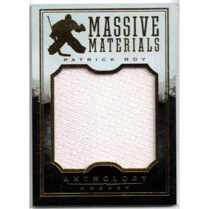 Patrick Roy 2015-16 Panini Anthology Massive Materials #11 /65