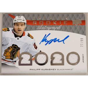 Philipp Kurashev 2020-21 Upper Deck Premier Rookie Jersey Autographs #PRAKU /99