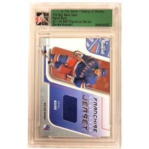 Pavel Bure 2002-03 BAP Signature Series Franchise Players #FJ20 ITG Buyback History of Hockey