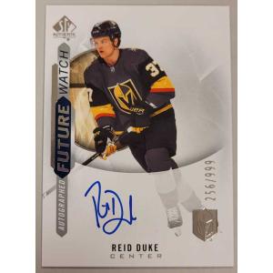 Reid Duke 2020-21 SP Authentic #222 RC /999