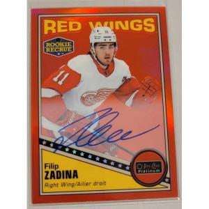 Filip Zadina 2019-20 O-Pee-Chee Platinum Retro Rainbow Autographs #R68