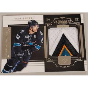 Dan Boyle 2010-11 Dominion Peerless Patches #17 /25
