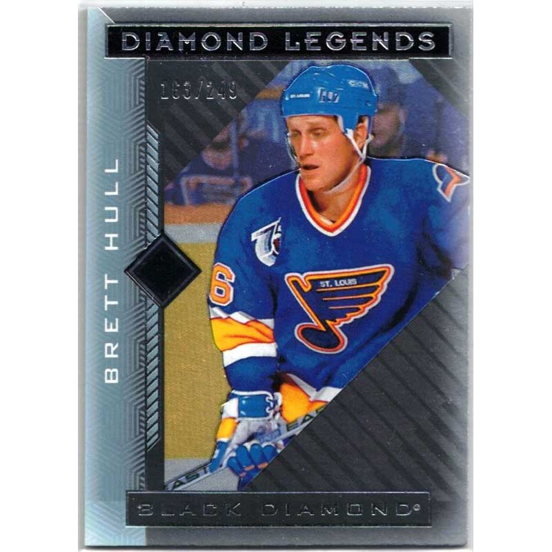 Brett Hull 2021-22 Black Diamond Diamond Legends #BDLBH /249