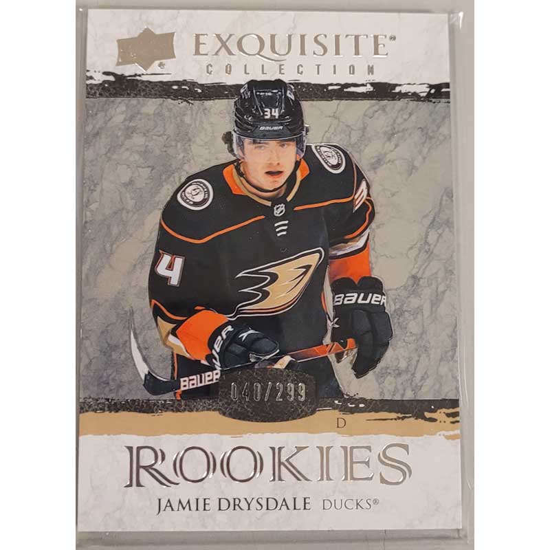 Jamie Drysdale 2021-22 Exquisite Collection Rookies #RJD /299
