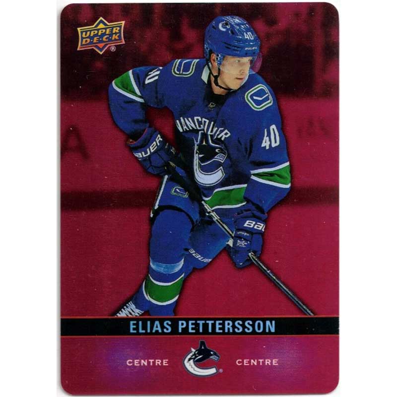 Elias Pettersson 2019-20 Upper Deck Tim Hortons Red Die Cuts #DC25