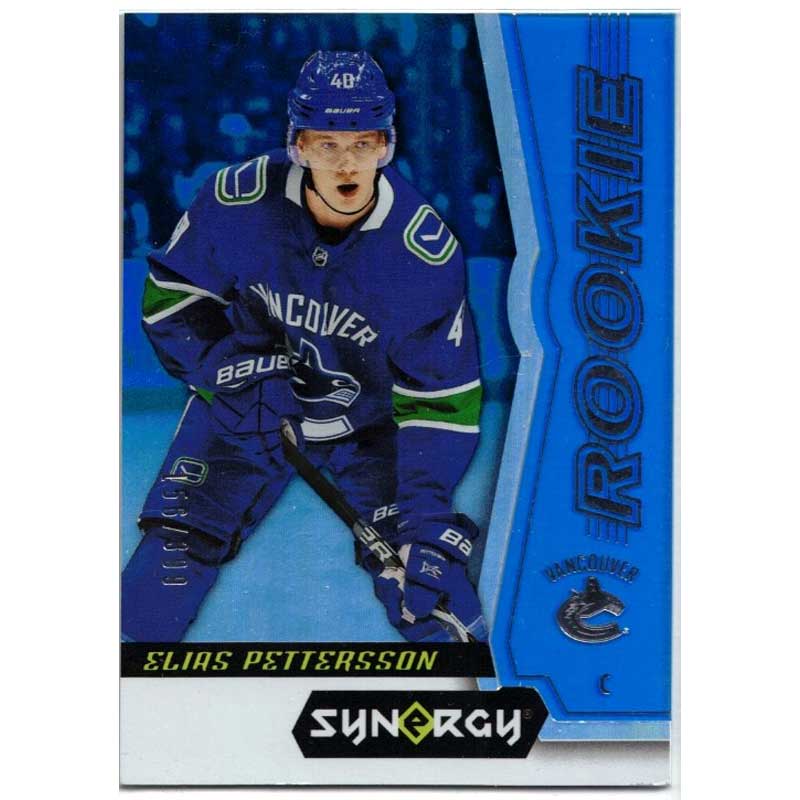 Elias Pettersson 2018-19 Synergy Blue #100 /399