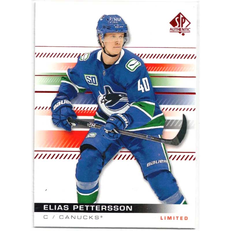 Elias Pettersson 2019-20 SP Authentic Limited Red #79