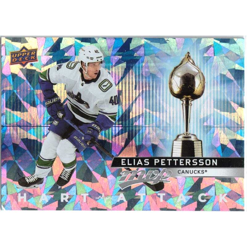 Elias Pettersson 2021-22 Upper Deck MVP Hart Attack #HA16